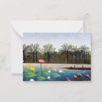 Henri Rousseau - Os Flamingos