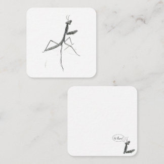 Cartão De Notas Hi there! Praying Mantis