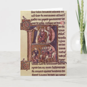 Cartão De Notas Historiated initial 'R'