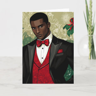 CARTÃO DE NOTAS HOLIDAY HANDSOME #1
