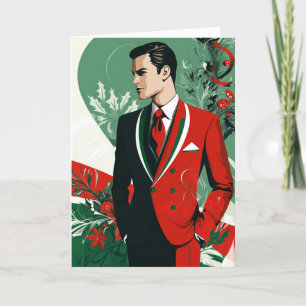 CARTÃO DE NOTAS HOLIDAY HANDSOME #4