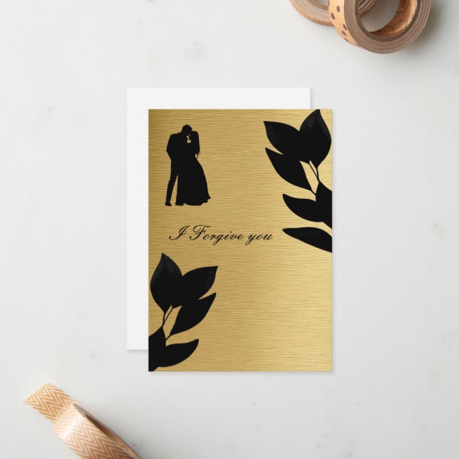 Cartão De Notas hoy te perdono (Frente/Verso In Situ)