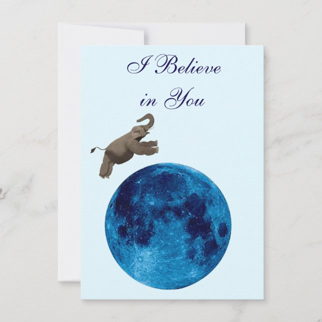 Cartão De Notas I Believe in You Note Card (Frente)