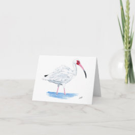 Cartão De Notas Ibis Branco