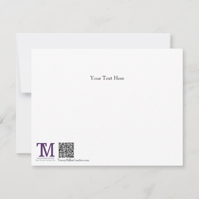 Cartão De Notas Immanuel (Emmanuel) Card (Verso)