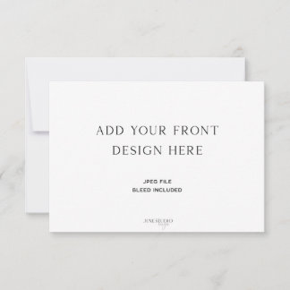 Cartão De Notas IMPRESSÃO ORDER_5x3.5" Placa horizontal dupla