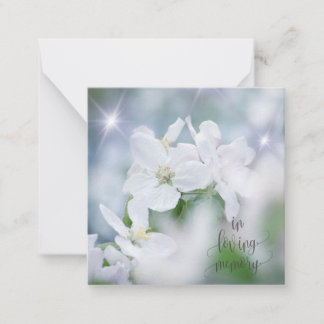 Cartão De Notas In loving memory