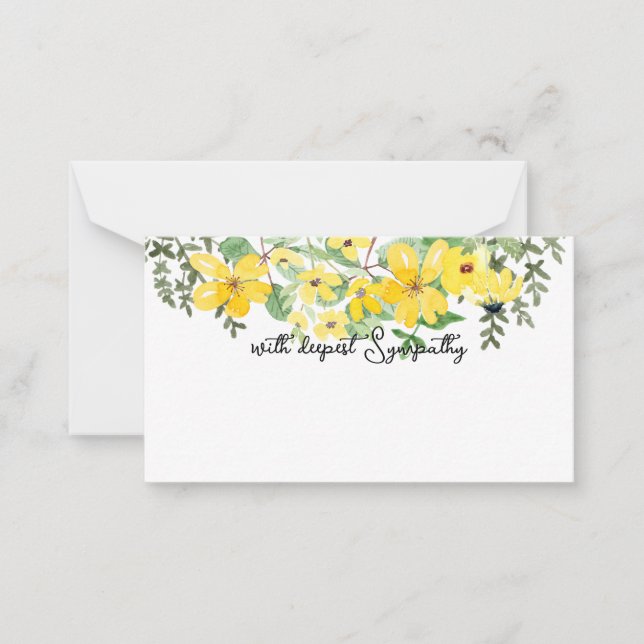 Cartão De Notas In Memory Sympathy Memorial Angel florist card (Frente)