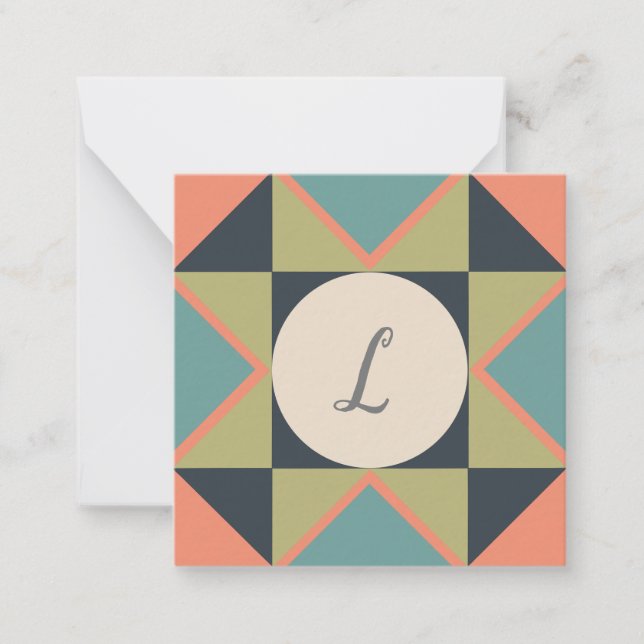 Cartão De Notas Inclinação Personalizada da Barn do Vazio (Frente)