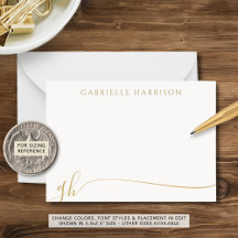 Iniciais de Monograma de Script Elegante Moderno D