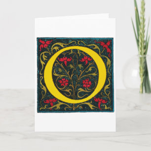 CARTÃO DE NOTAS INITIAL O, 1520.