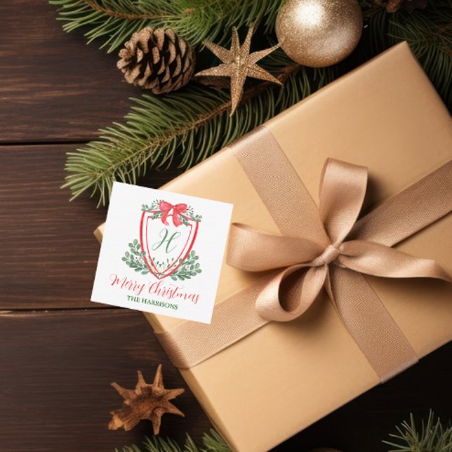 Cartão De Notas Invólucro de doação do Monograma de Mola d'Água de (Criador carregado)