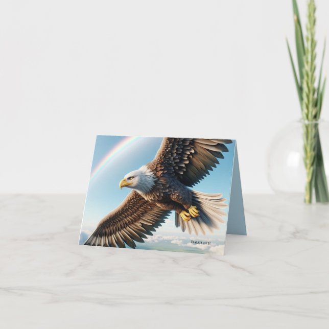 Cartão De Notas Isaiah 40:31 (Frente)