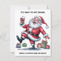 It's Okay To Get Drunk™ Flat Note Card