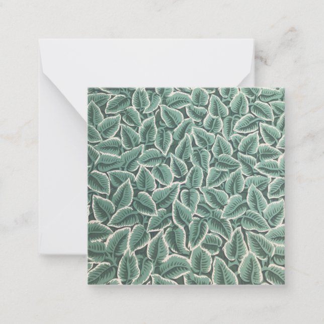 Cartão De Notas Jane Austen Home Wallpaper (Frente)