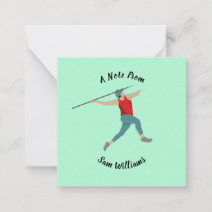 Cartão De Notas Javelin