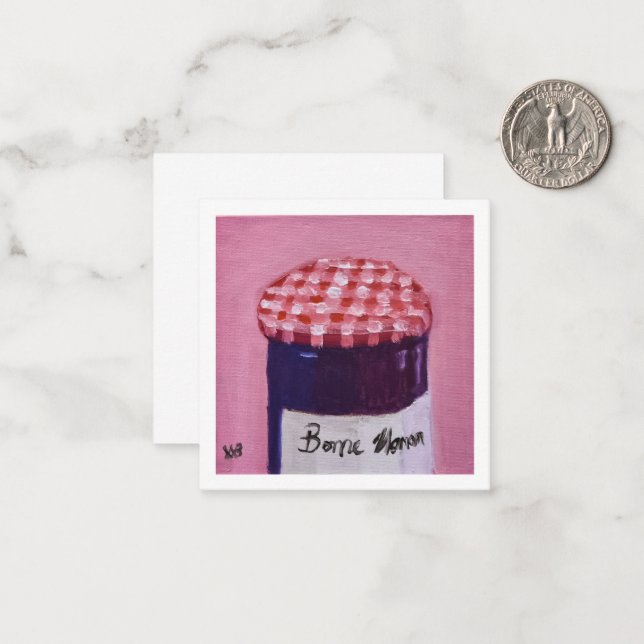 Cartão De Notas Jelly (Frente/Verso In Situ)