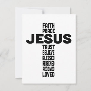 Cartão De Notas Jesus é o centro da design