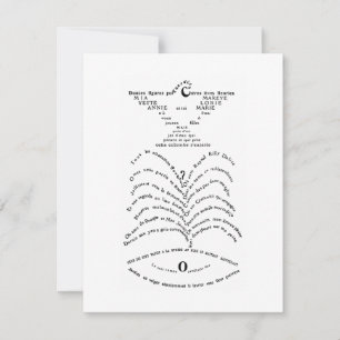 Cartão De Notas La Colombe poignardée le Jet d’eau