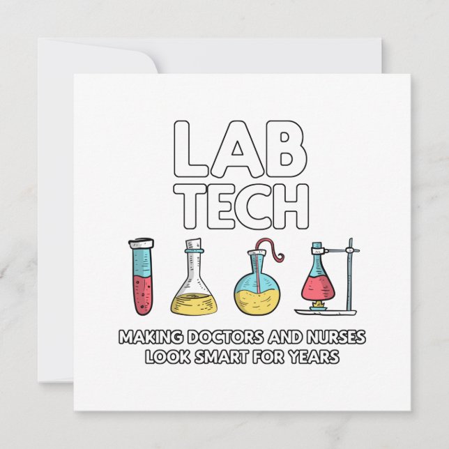 Cartão De Notas Laboratório de tecnologia do laboratório (Frente)