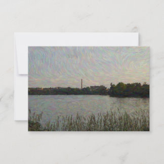 Cartão De Notas Lago Menomin