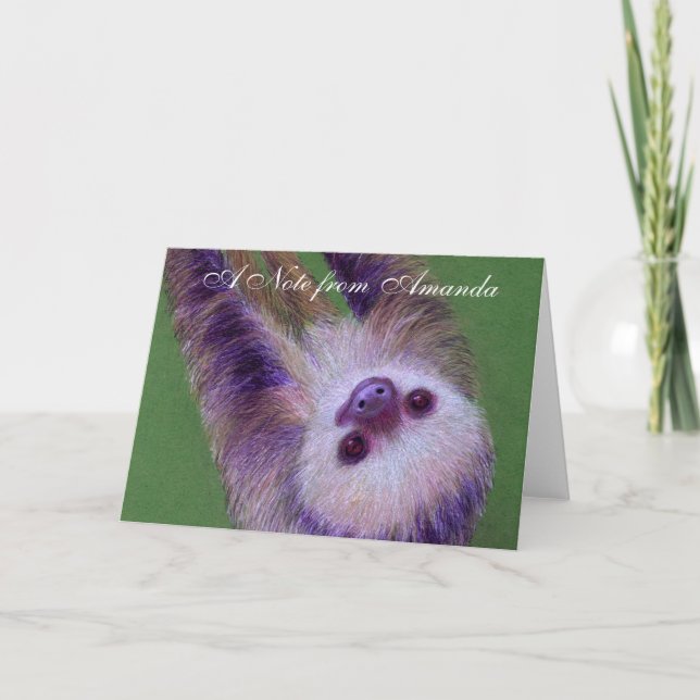 Cartão De Notas Lama (Frente)