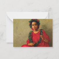 Lei Maker, 1901, por Theodore Wores