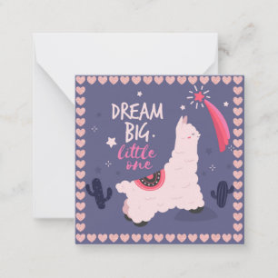 Cartão De Notas Lhama