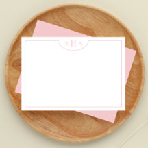 Limite mínimo de três monogramas um | Cor-de-rosa