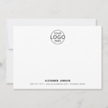 Logotipo personalizado mínimo para empresas