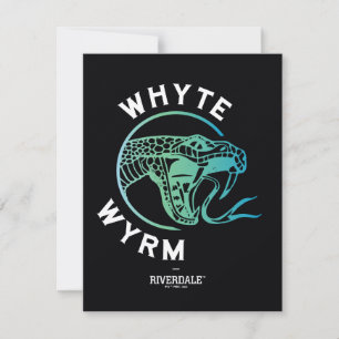 Cartão De Notas Logotipo Whyte Wyrm