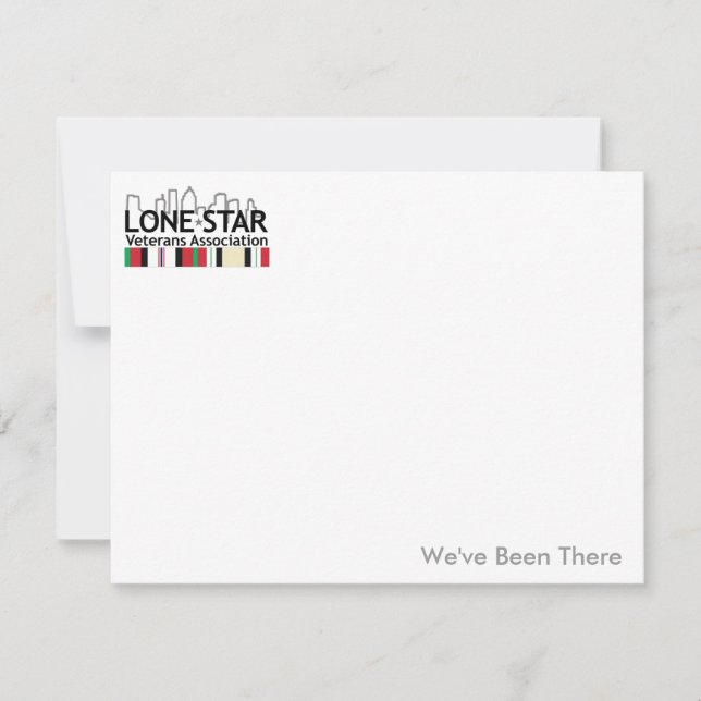 Cartão De Notas LSVA Obrigado por anotações (Frente)