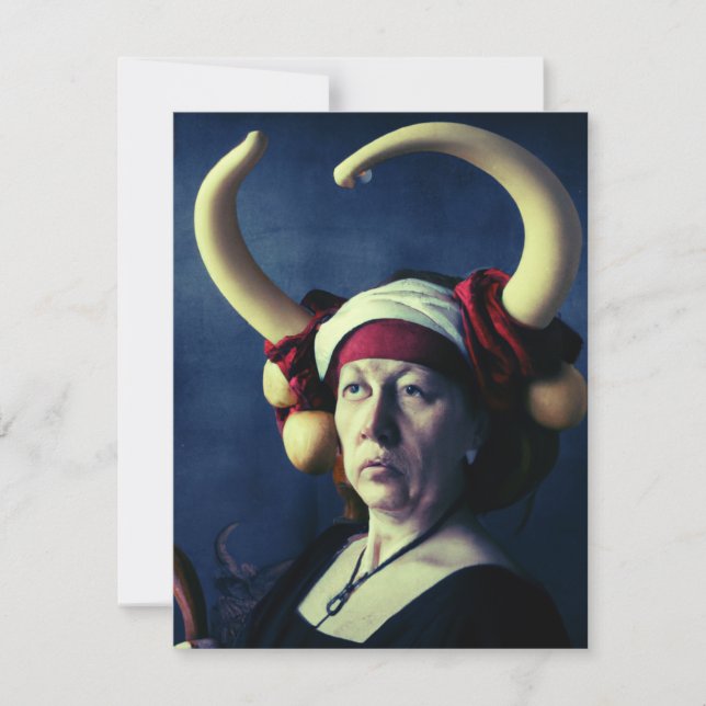 Cartão De Notas Lukrezia (Frente)