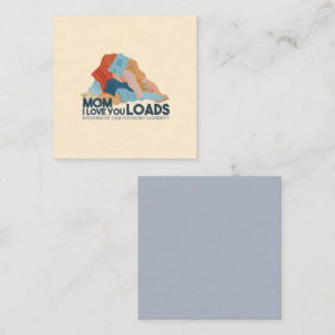 Cartão De Notas Mãe, Eu Amo Vocês