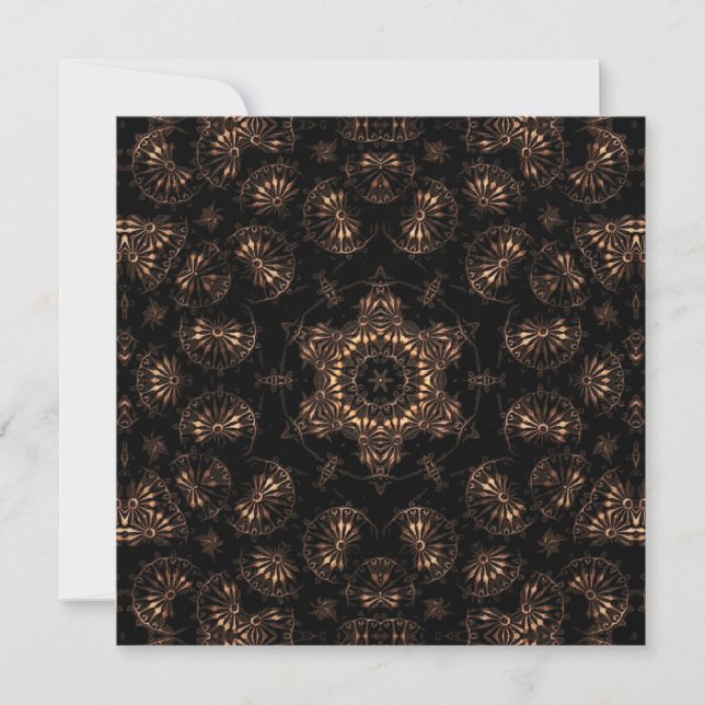 Cartão De Notas Mandala da Idade do Bronze (Frente)