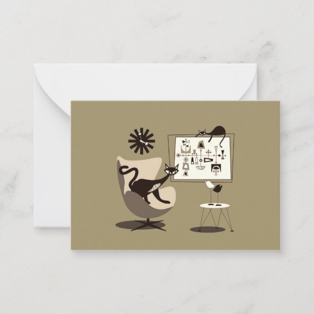 Cartão De Notas Meio século de arte moderna (Frente)