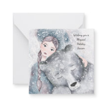 MINI Bear Snow Princess Bleak MidWinter Holiday