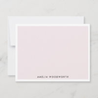 Minimalista de luxo clássico elegante branco-rosad