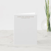 Minimalista personalizado clássico
