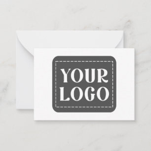 Cartão De Notas Moderno, elegante, sofisticado e personalizável