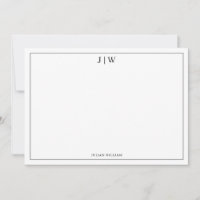 Monograma minimalista