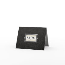 Monogrammed 3-Letter Executive Men Personalizado