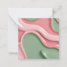 Cartão De Notas Multi purpose note card in stylish graphic