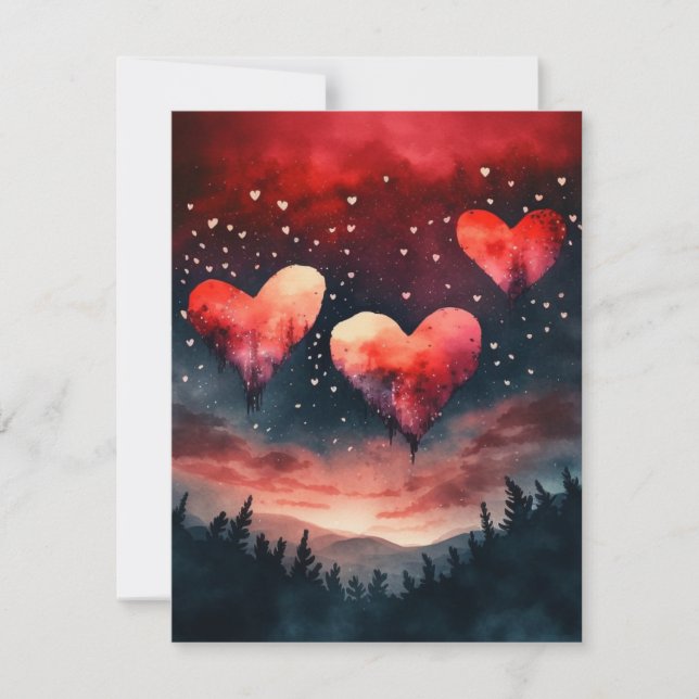 Cartão De Notas Namorados AI maravilhoso (Frente)