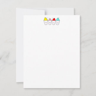 Cartão De Notas New Orleans Snowbolas