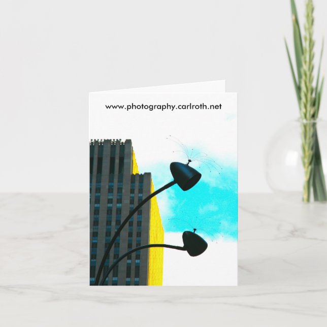 Cartão De Notas New York (Frente)