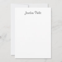 Nome de Script Manuscrito Personalizado - Elegante