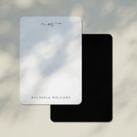 Nome e & Nome Iniciais Modernos Monogramados Manus