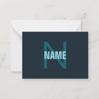 Nome Monograma Personalizável Simples Bold