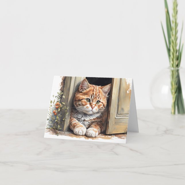 Cartão De Notas Nota De Gengibre De Vazio (Frente)